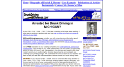 Desktop Screenshot of mi-drunkdrivinglawyer.com